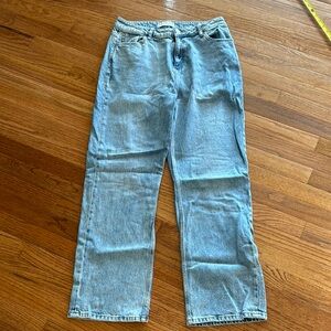 Denim&Co Blue Relaxed Fit Jeans size 14